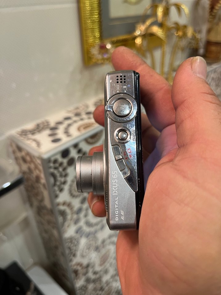 Canon PowerShot ıxus 65 Dijital Kamera Gri - Görsel 3