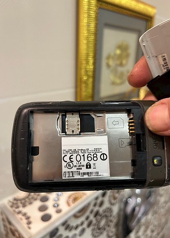 Beyaz BlackBerry QWERTY Telefon - Görsel 6