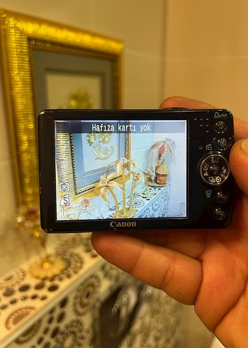 Canon Dijital Fotoğraf Makinesi IXUS 75 Gri - Görsel 4