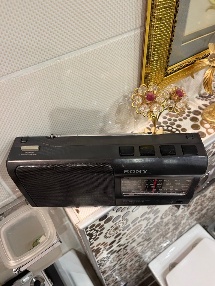 Sony Siyah ıcf-880 Taşınabilir Radyo - Görsel 3