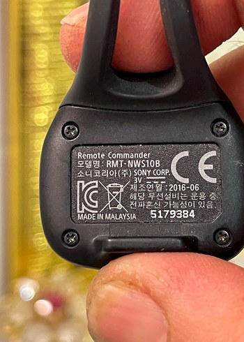 Sony walkman cd çalar kumanda - Görsel 4