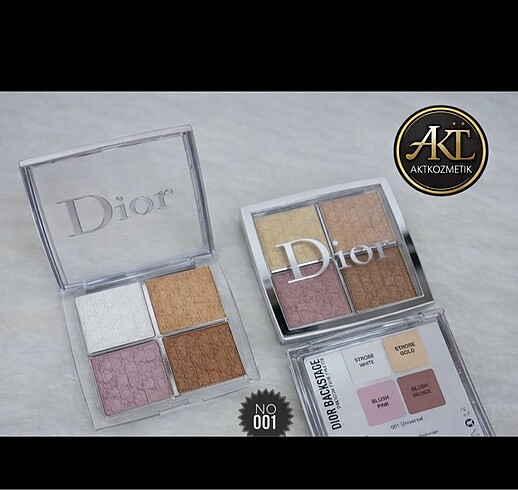 DIOR 4?LÜ FAR PALETİ ADETİ - Görsel 3