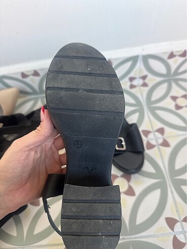 37 Beden siyah Renk Topshop sandalet