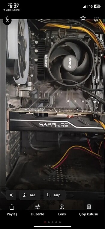 Sapphire Pulse RX570 4GB Ekran Kartı