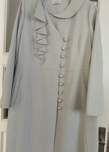 Su Yeşili Tuğba&Venn Pardesü - Görsel 2