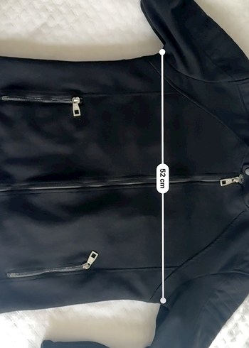 Siyah Fermuarlı Uzun Kollu Spor Ceket - Görsel 11