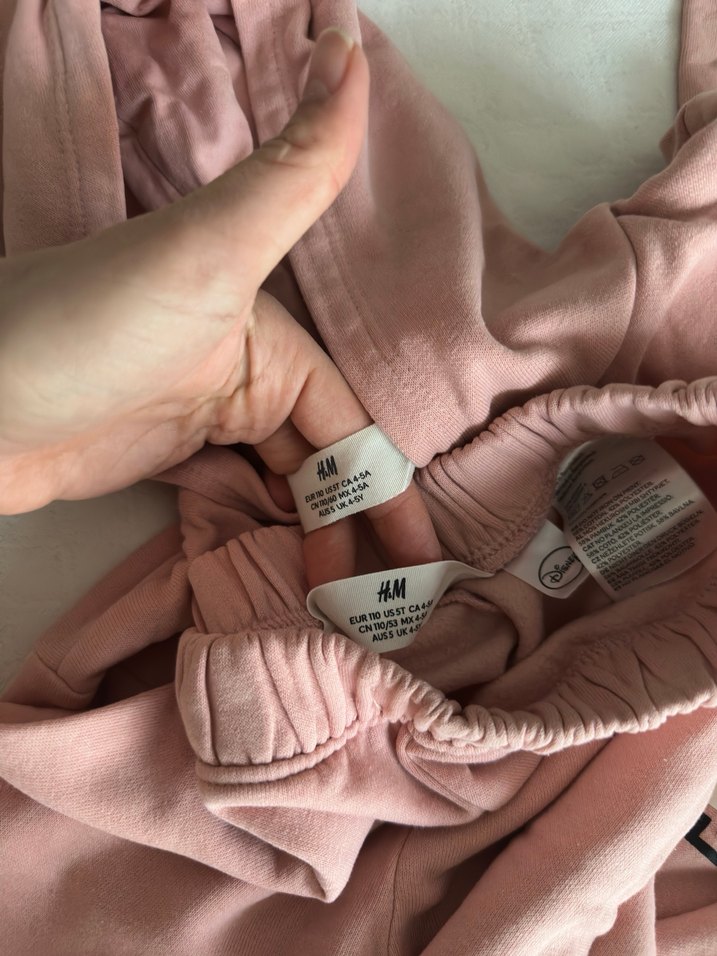 Pembe Uzun Kollu Mickey Mouse Kız Takımı - Görsel 2