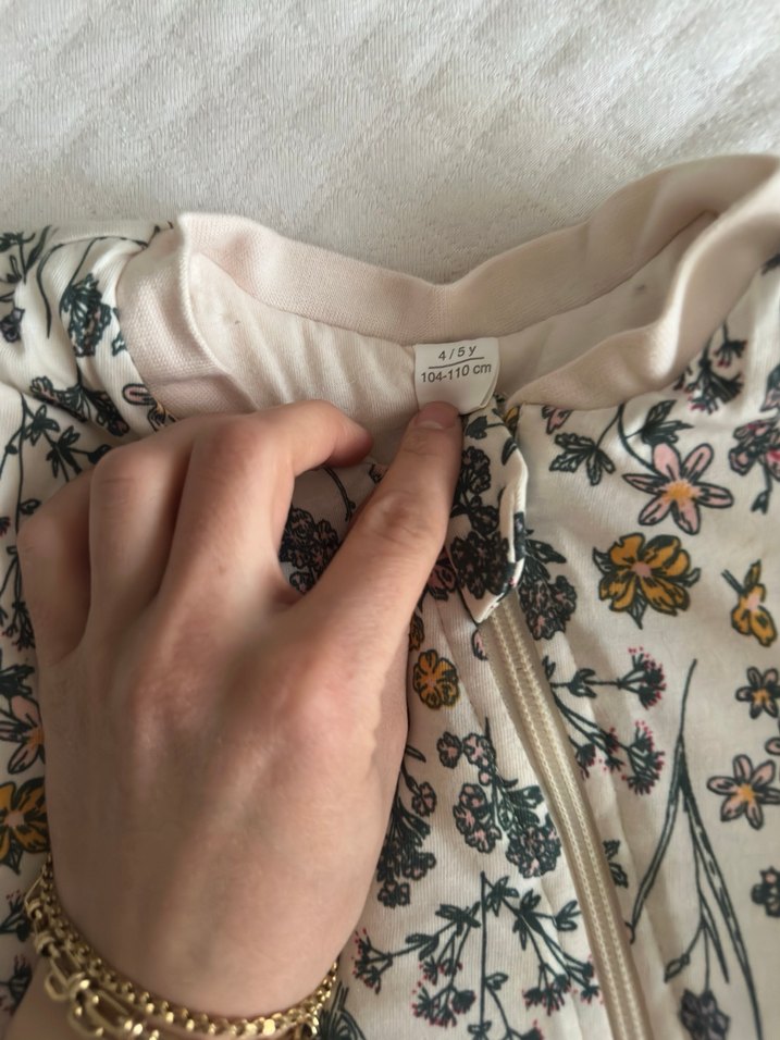 Kız Bebek Fermuarlı Tulum - Görsel 2