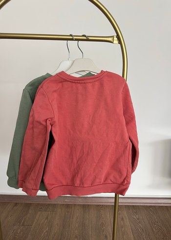 Renkli Desenli Kız Sweatshirt - Görsel 4