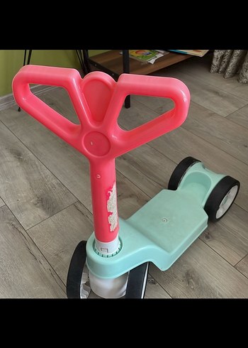 Renkli Pembe Çocuk Scooterı - Görsel 5