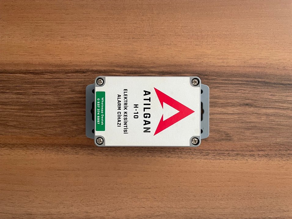 Atılgan H-10 Elektrik Kesintisi Alarm Cihazı - Görsel 2