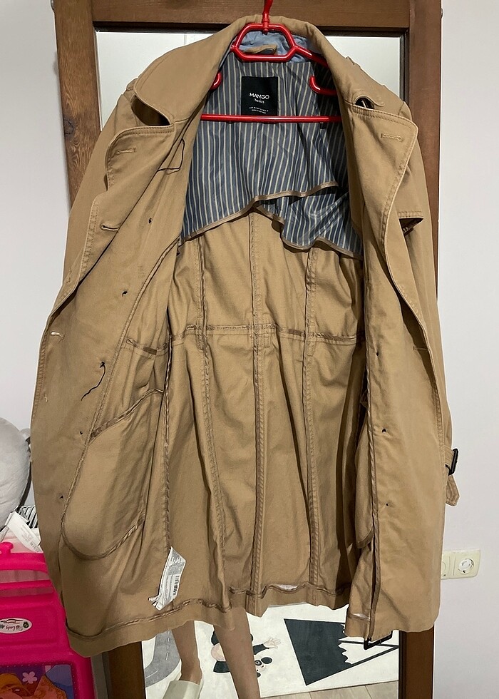 Mango trençkot - Görsel 5