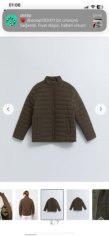 Erkek mont - Görsel 2