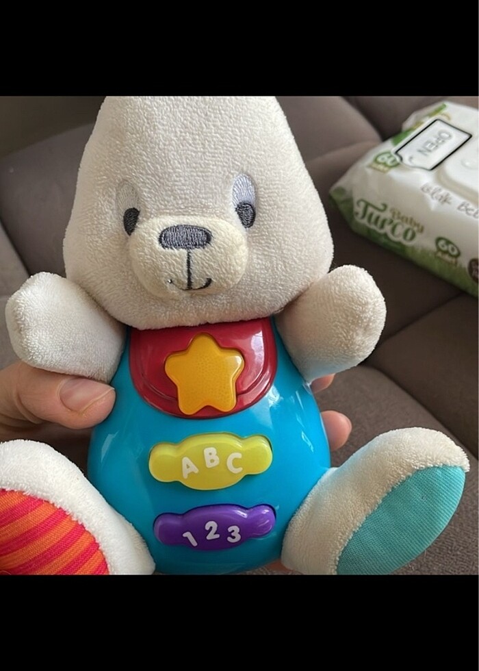 Sesli ışıklı oyuncak dostum tavşancık - Görsel 3