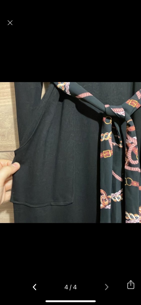 Zara model elbise - Görsel 3