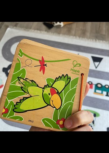 Hape Renkli Ahşap Eğitim Oyuncağı - Görsel 2