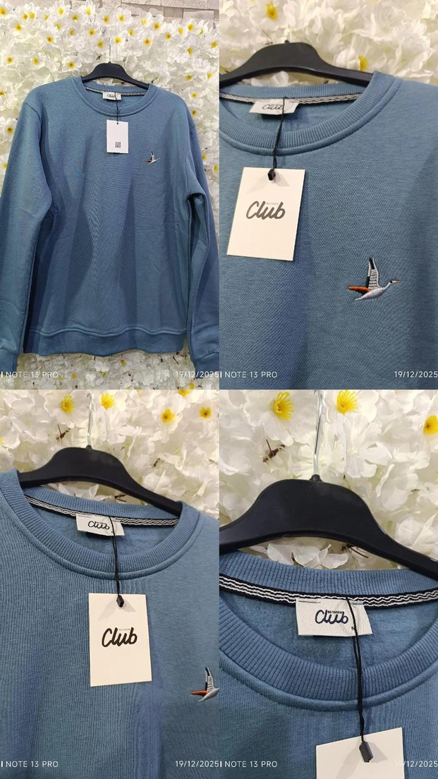 Beymen Club Mavi Baskılı Sweatshirt - Görsel 2