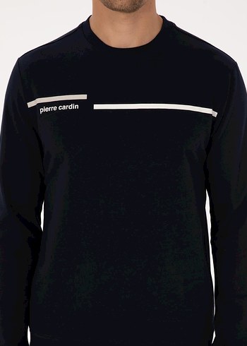 Siyah Regular Fit Bisiklet Yaka Sweatshirt - Görsel 6