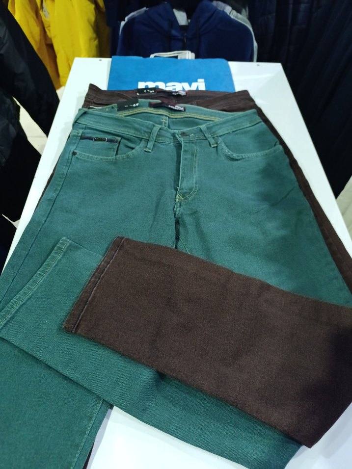 Mavi Erkek Regular Fit Fermuarlı Kahverengi Pantolon - Görsel 4