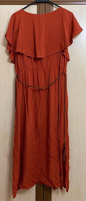 LC Waikiki Turuncu elbise