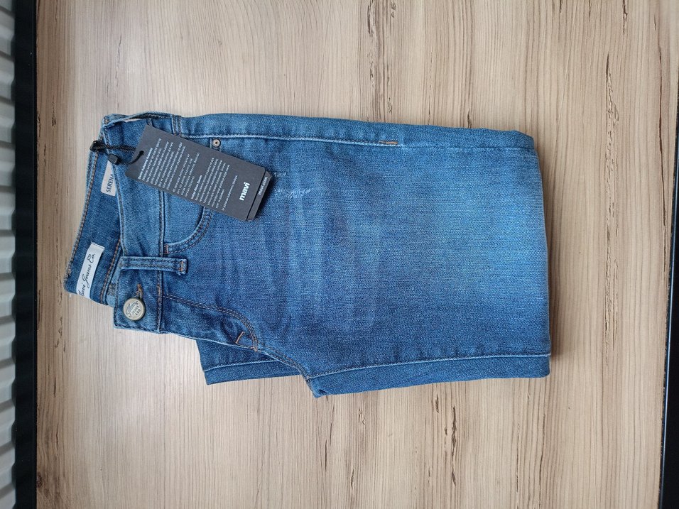 Kadın Mavi Denim Midi Boy Jean Pantolon - Görsel 3