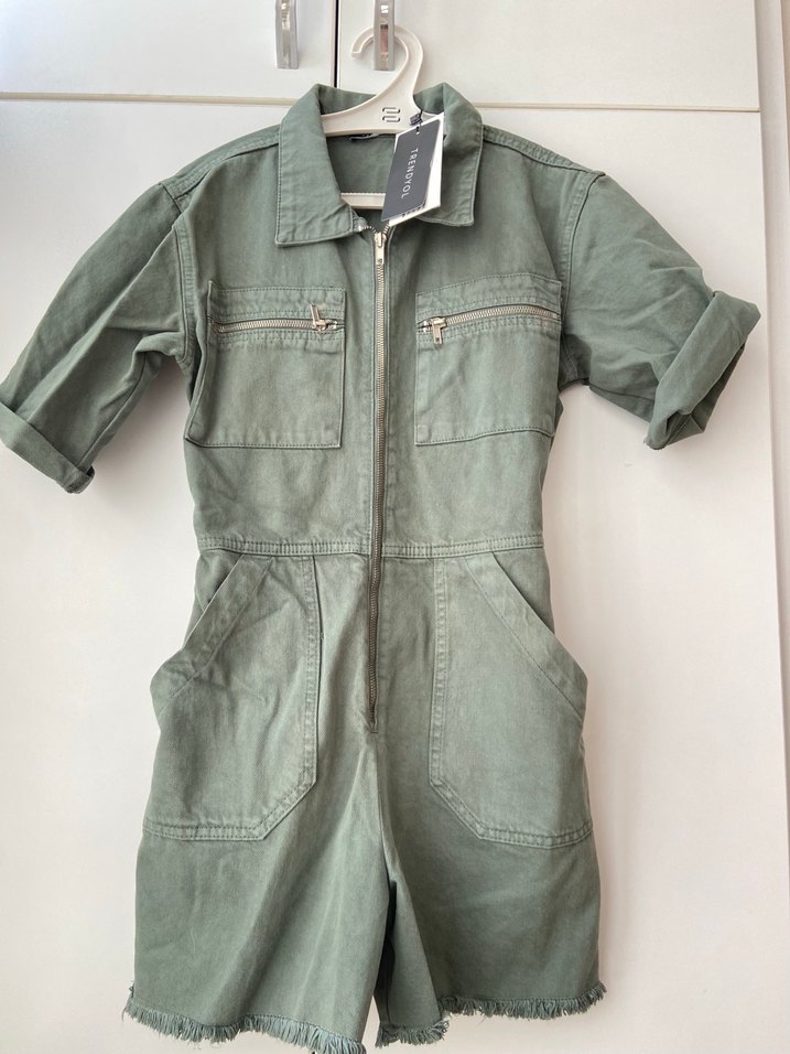 Trendyol milla şort tulum - Görsel 5