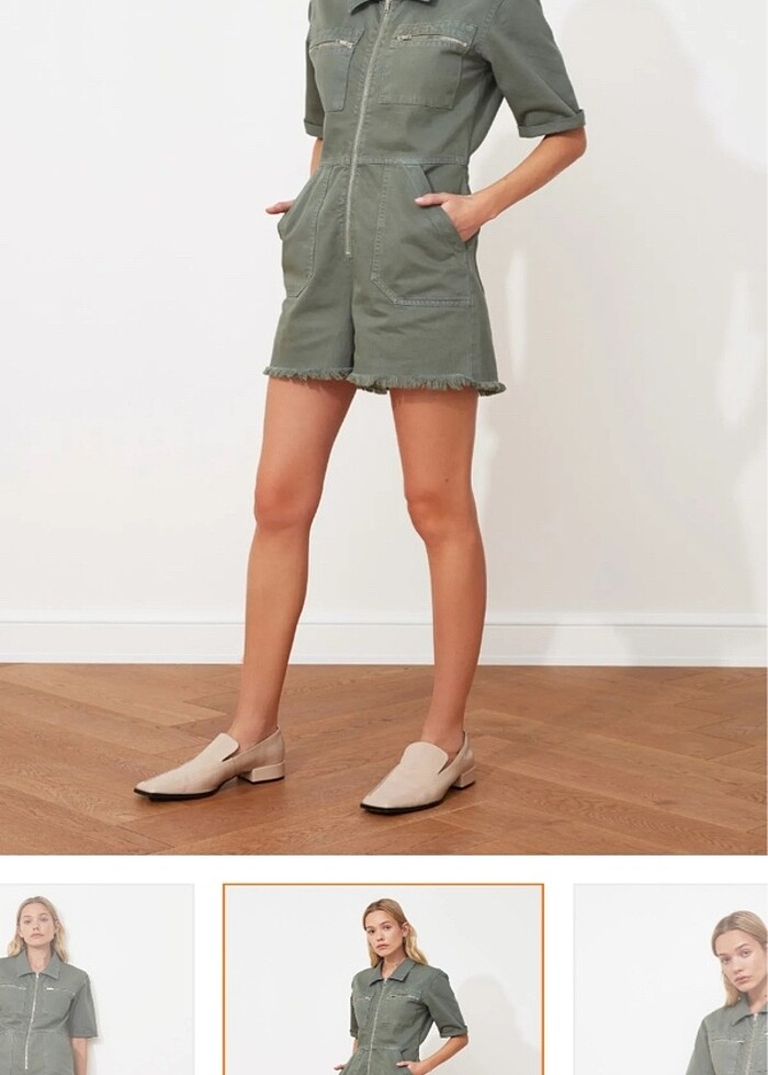 Trendyol milla şort tulum - Görsel 2