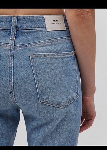 Kadın Mavi Jeans - Görsel 5