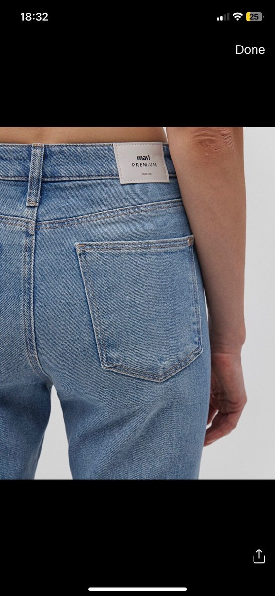 Kadın Mavi Jeans - Görsel 5