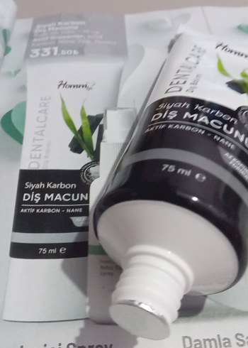 Siyah Karbon Diş Macunu 75 ml - Görsel 3