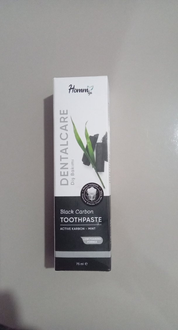 Siyah Karbon Diş Macunu 75 ml - Görsel 2