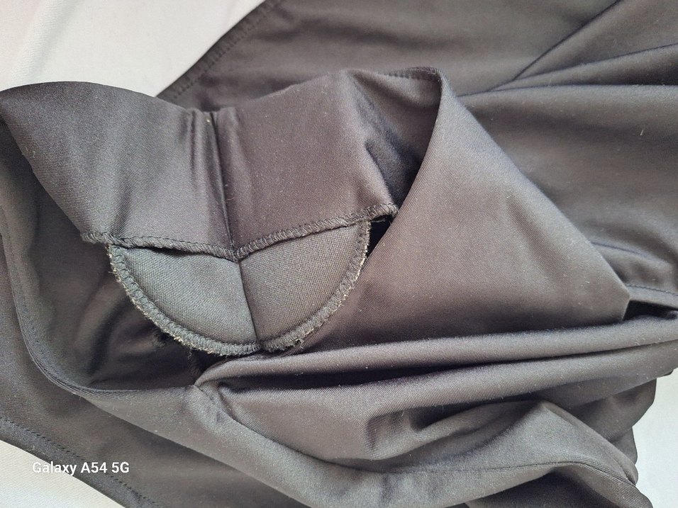 Siyah Spor Tarzı Kadın Body - Görsel 4