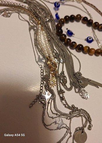 Zincir Detaylı Bohem Kadın Takı Seti - Görsel 3