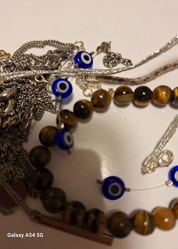 Zincir Detaylı Bohem Kadın Takı Seti - Görsel 6