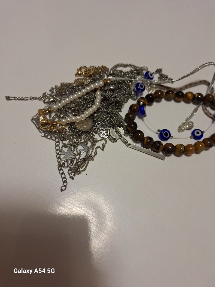 Zincir Detaylı Bohem Kadın Takı Seti - Görsel 5