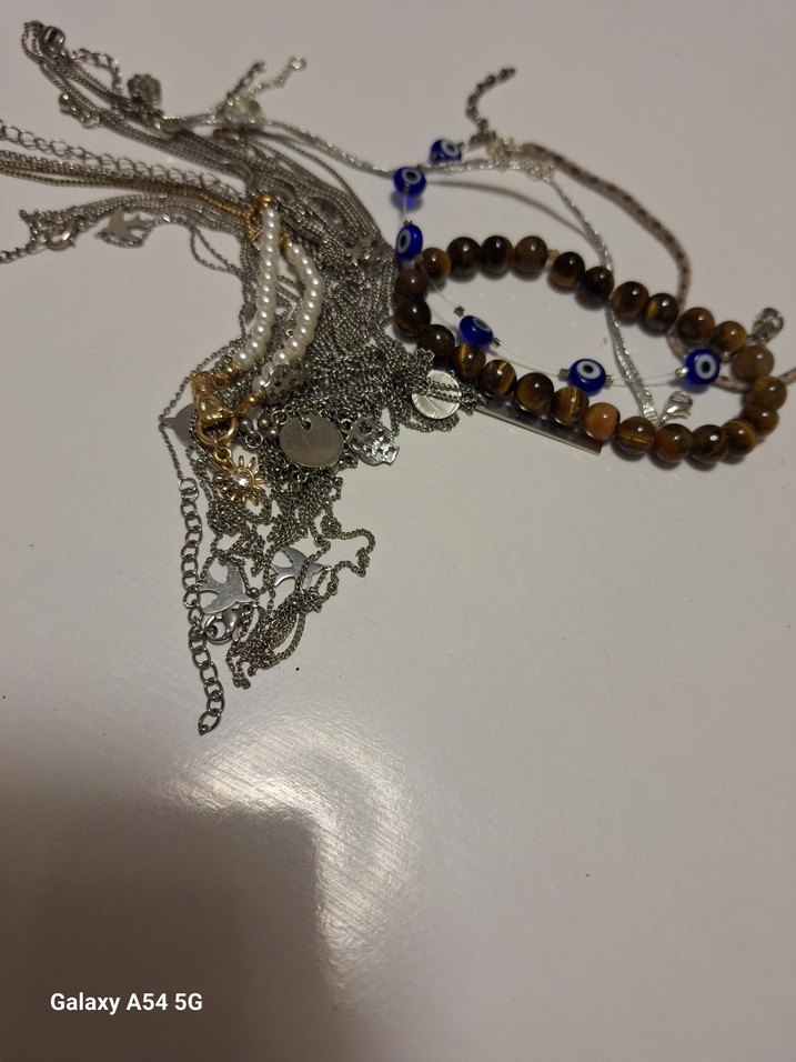 Zincir Detaylı Bohem Kadın Takı Seti - Görsel 4