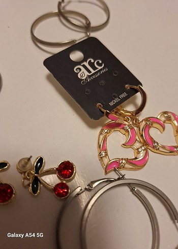 Renkli Boncuklu Bohem Küpe Seti - Görsel 4