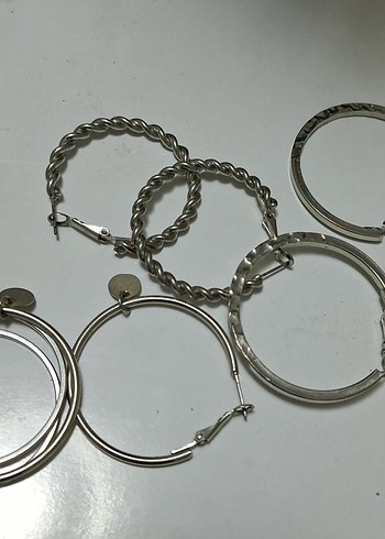 Farklı Desenlerde Halka Küpeler - Görsel 2