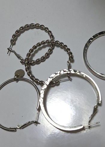 Farklı Desenlerde Halka Küpeler - Görsel 3