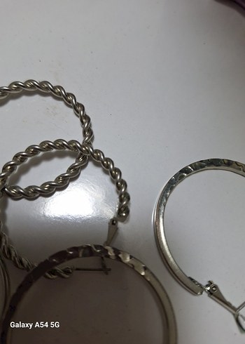 Farklı Desenlerde Halka Küpeler - Görsel 5