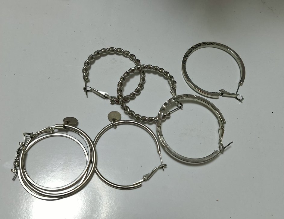 Farklı Desenlerde Halka Küpeler - Görsel 2