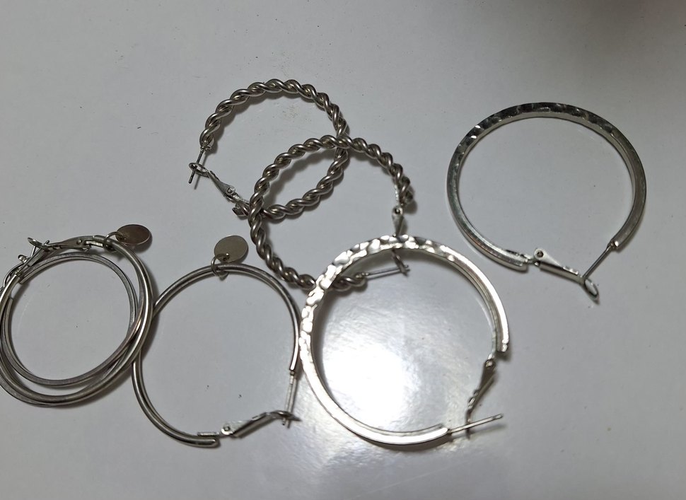 Farklı Desenlerde Halka Küpeler - Görsel 3