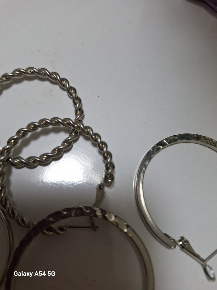 Farklı Desenlerde Halka Küpeler - Görsel 5