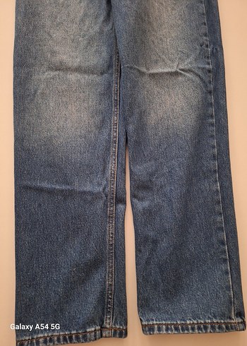 Düğmeli Kadın Kot Pantolon - Görsel 2