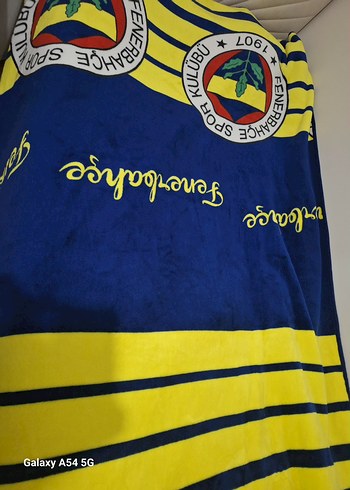 Çok Renkli Fenerbahçe Battaniyesi - Görsel 4