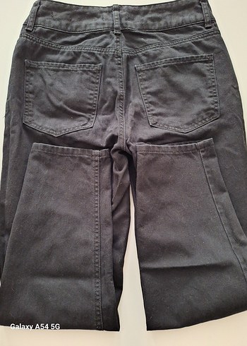 Siyah Regular Fit  Kadın Kot Pantolon - Görsel 5