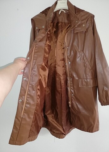 Diğer Oversize deri ceket