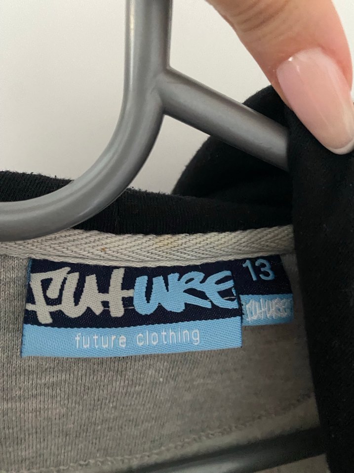 Erkek-Kadın Gri Fermuarlı Hırka - Görsel 3