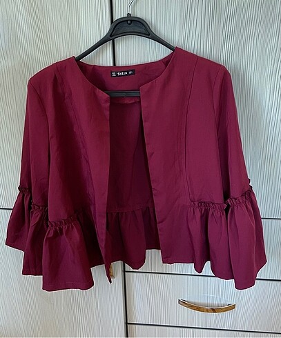 Shein bordo ceket