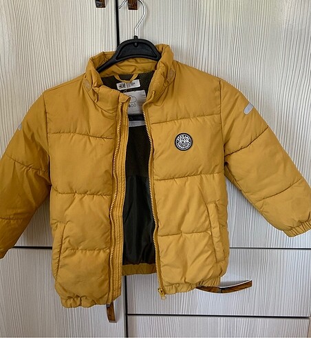 H&M erkek çocuk hardal rengi mont